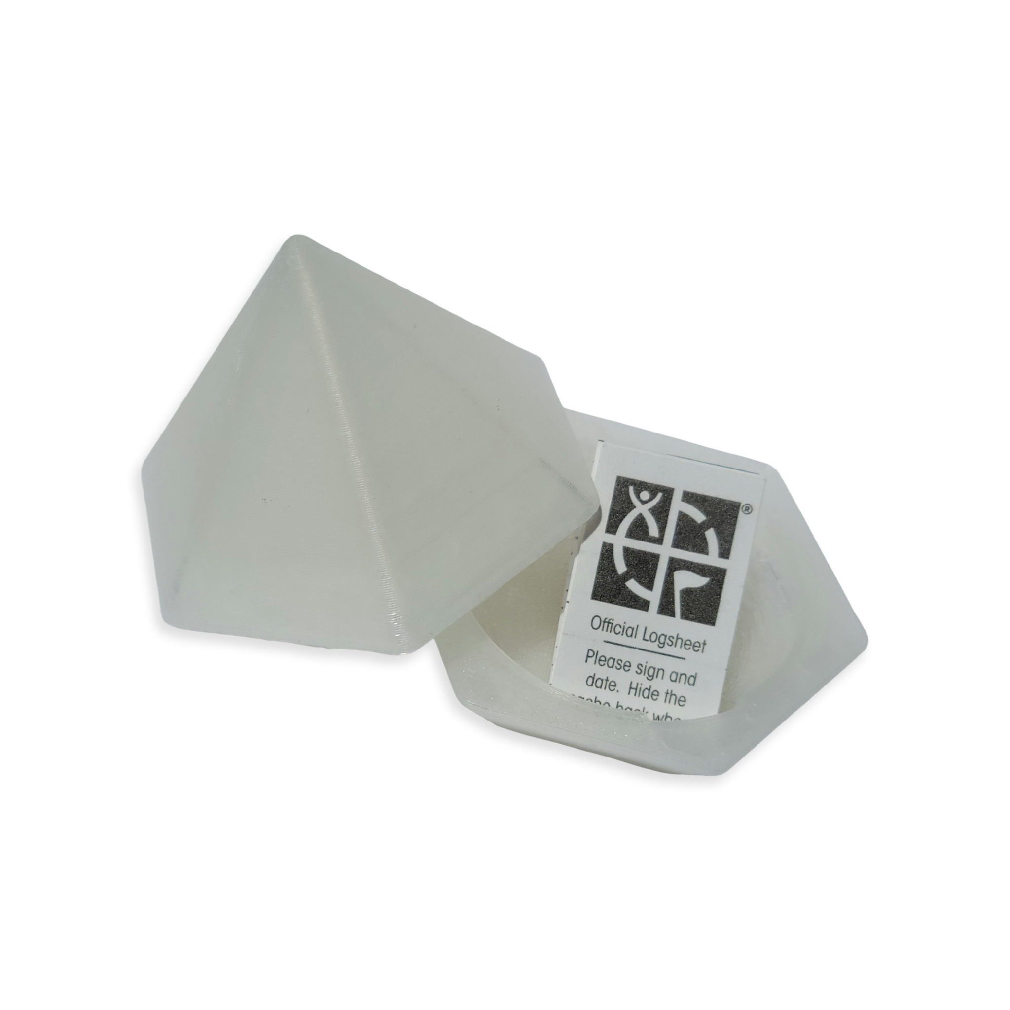 Small 3D Printed Gem Shaped Cache Container - Diamond – Shop Geocaching