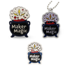 2026 Maker Magic Geocoin, Tag, and Sticker Set