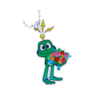 Signal the Frog® Travel Tag - with Flowers
