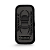 Geocaching Travel Bug® Patch - Charcoal