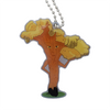 Fun Guy Mushroom Travel Tag - Chanterelle