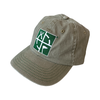 Geocaching Logo Patch Cap- Khaki