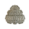 Trifecta Geocoin- Antique Silver