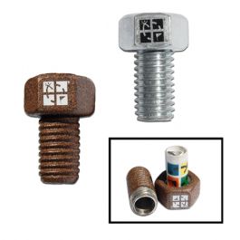 Geocaching Containers Travel Bug Geocoin Pathtag Bolt for sale online 5 Sneaky Geocache Hides 