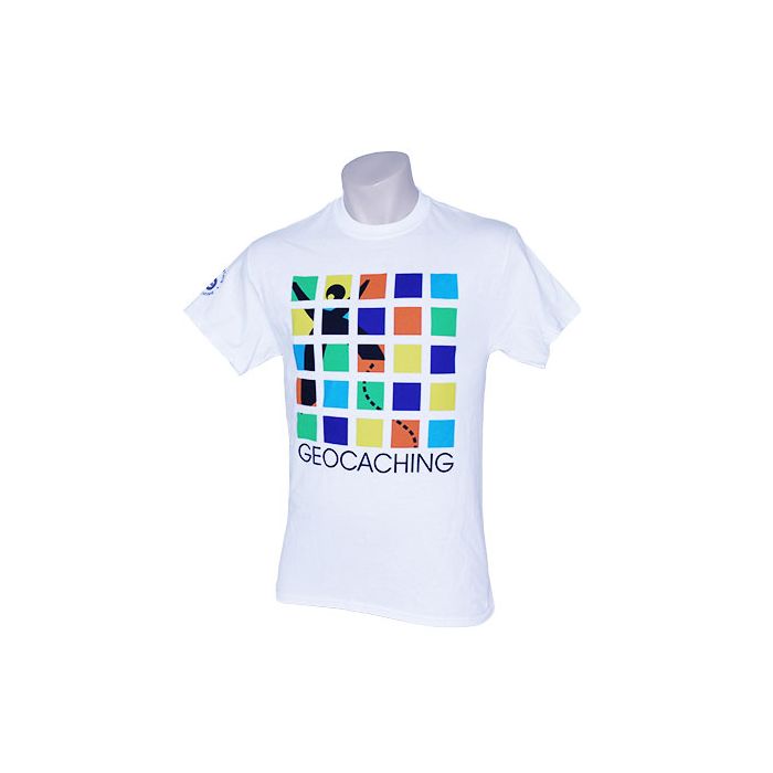 Il geocacher-Divertente T-shirt Geocaching-Padrino spoof-Molti Colori 