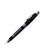 Geocaching Triple Function Pen with Stylus and Light