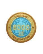 8000 Finds Tb !!gefunden Geocaching Milestone Geocoin and Tag Set Funde Coin 
