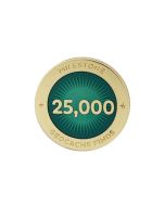 Milestone Pin - 25,000 Finds