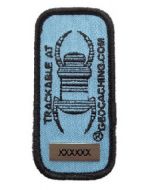 Geocaching Travel Bug® Patch - Blue- Last Chance!!!
