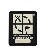 Geocaching Logo Glow In The Dark Trackable Patch