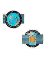 2024 Blue Switch Day Geocoin