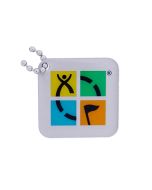 Geocaching Logo Travel Tag- Four Color