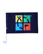 Geocaching Car Flag