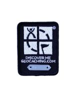 Geocaching Trackable Patch- Black