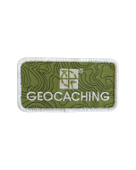 Large Geocaching Logo Patch with Velcro