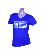 Official Geocacher Tee- Ladies' V-Neck