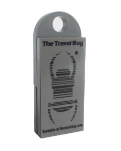 Genuine Groundspeak ORIGINALE Travel Bug Geocaching tracciabile TAG Plus copia CONTRASSEGNO 