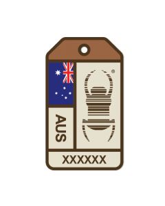 Travel Bug® Origins Sticker-  Australia