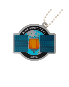 2024 Blue Switch Day Travel Tag