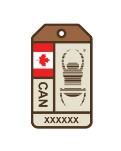 Travel Bug® Origins Sticker-  Canada