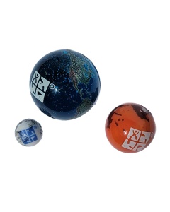 Earth, Moon, and Mars SWAG Marble Set