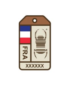 Travel Bug® Origins Sticker-  France