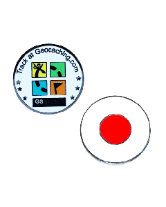 Country Micro Geocoin- Japan