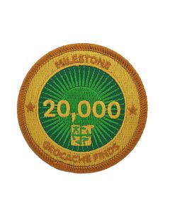Milestone Patch - 20,000 Finds