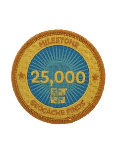 Milestone Patch - 25,000 Finds