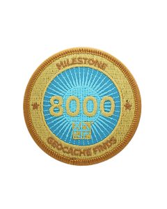 Milestone Patch - 8000 Finds