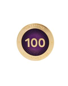 Milestone Pin - 100 Finds