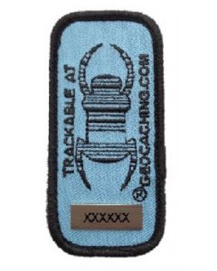 Geocaching Travel Bug® Patch - Blue- Last Chance!!!