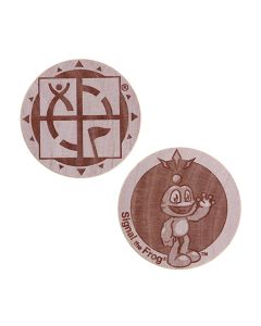 Wooden Nickel SWAG Coin- Signal The Frog®