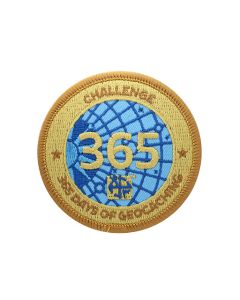 Challenges Patch - 365 Days of Geocaching