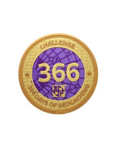 Challenges Patch - 366 Days of Geocaching