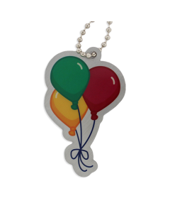 Celebrating Community Party Travel Tag - Balloons