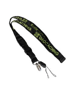 Standard Black/Green GC Woven Lanyard- Last Chance!!!