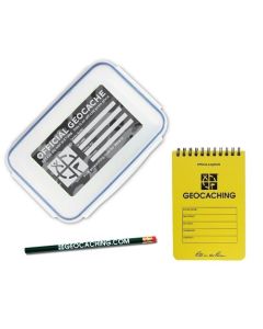 Official Large Geocache with Logbook and Pencil - Urban Camo