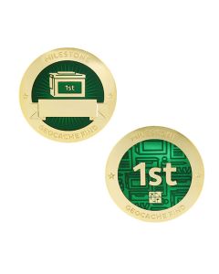 Milestone Geocoin and Tag Set - 1st Find