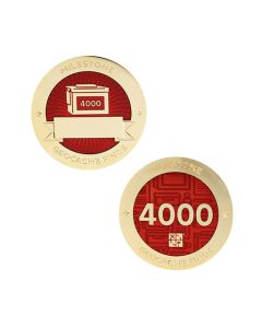 Milestone Geocoin and Tag Set - 4000 Finds