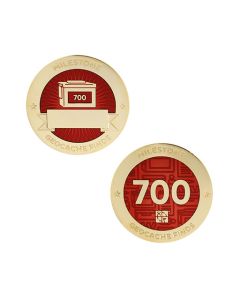 Milestone Geocoin and Tag Set - 700 Finds