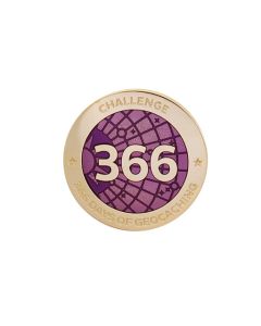 Challenges Pin - 366 Days of Geocaching