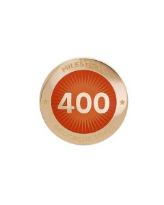 Milestone Pin - 400 Finds