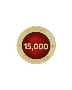 Milestone Pin - 15,000 Finds