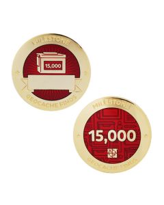 Milestone Geocoin and Tag Set - 15,000 Finds