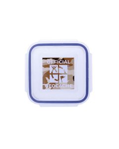 Official XX-Small Geocache with Logbook - Desert Camo