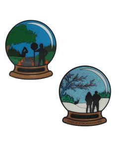 Two Seasons Geocoin - Dyed Black Finish